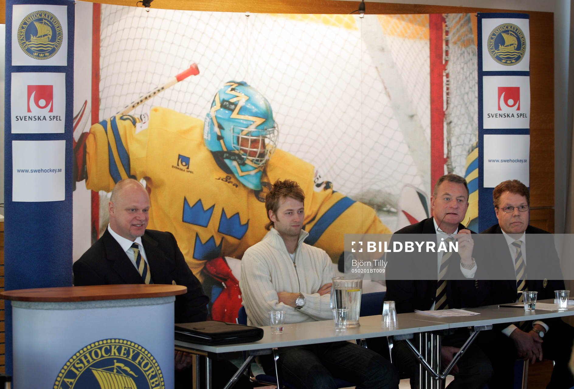 Roger Melin, Head Coach, Kristian Huselius, spelare, Jan