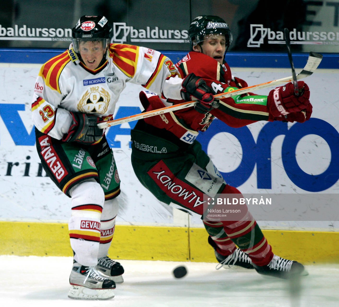 Björn Danielsson, Brynäs och Sami Salo, Frölunda