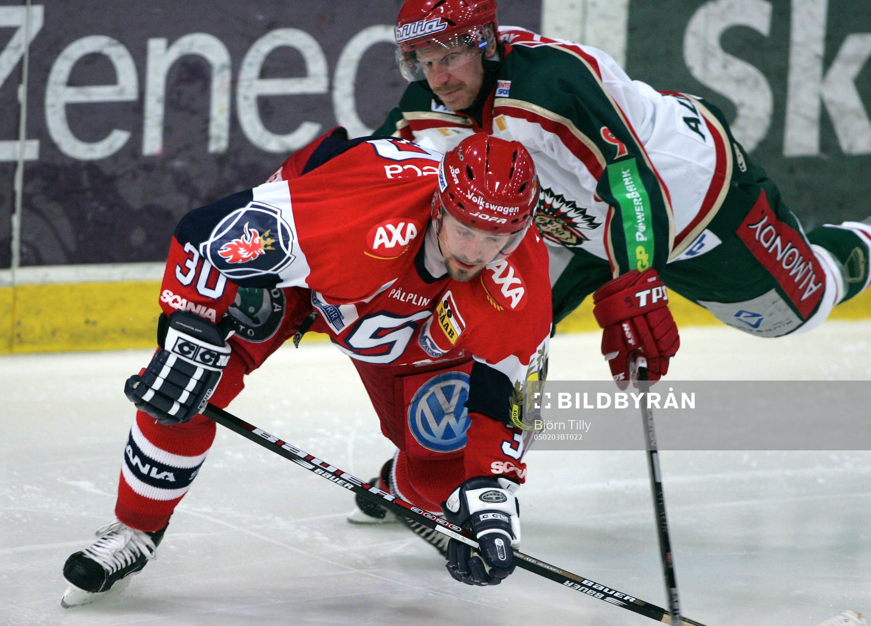 Scott Thornton, Södertälje och Daniel Alfredsson,