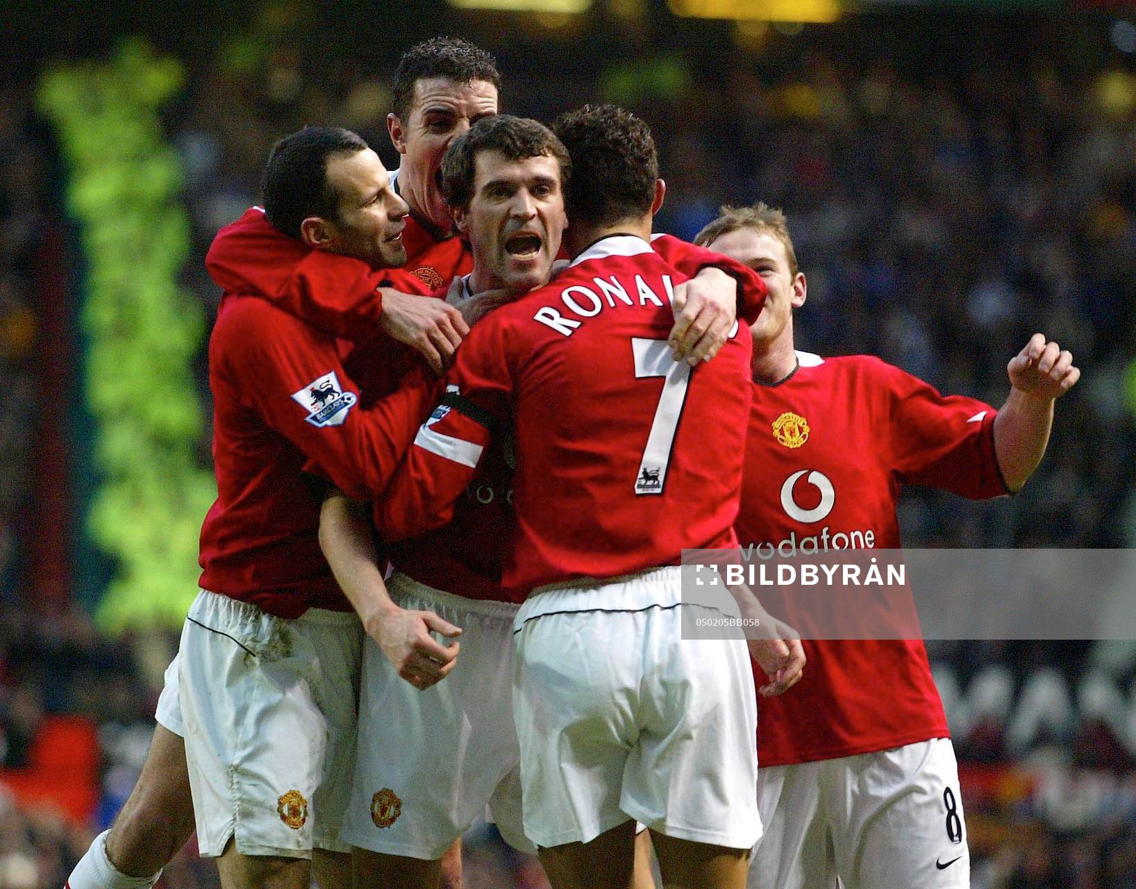 Roy Keane, Manchester (Jubel)