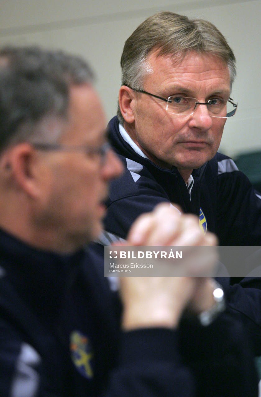 Roland Andersson och Lars Lagerbäck