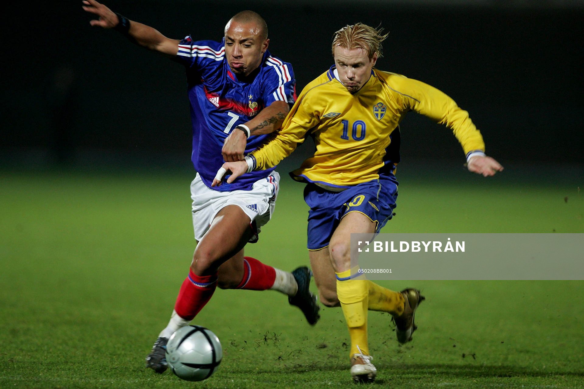 Julien Faubert, Frankrike och Alexander Farnerud, Sverige