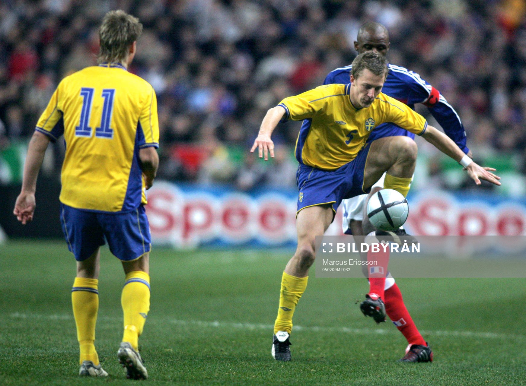Erik Edman och Markus Rosenberg