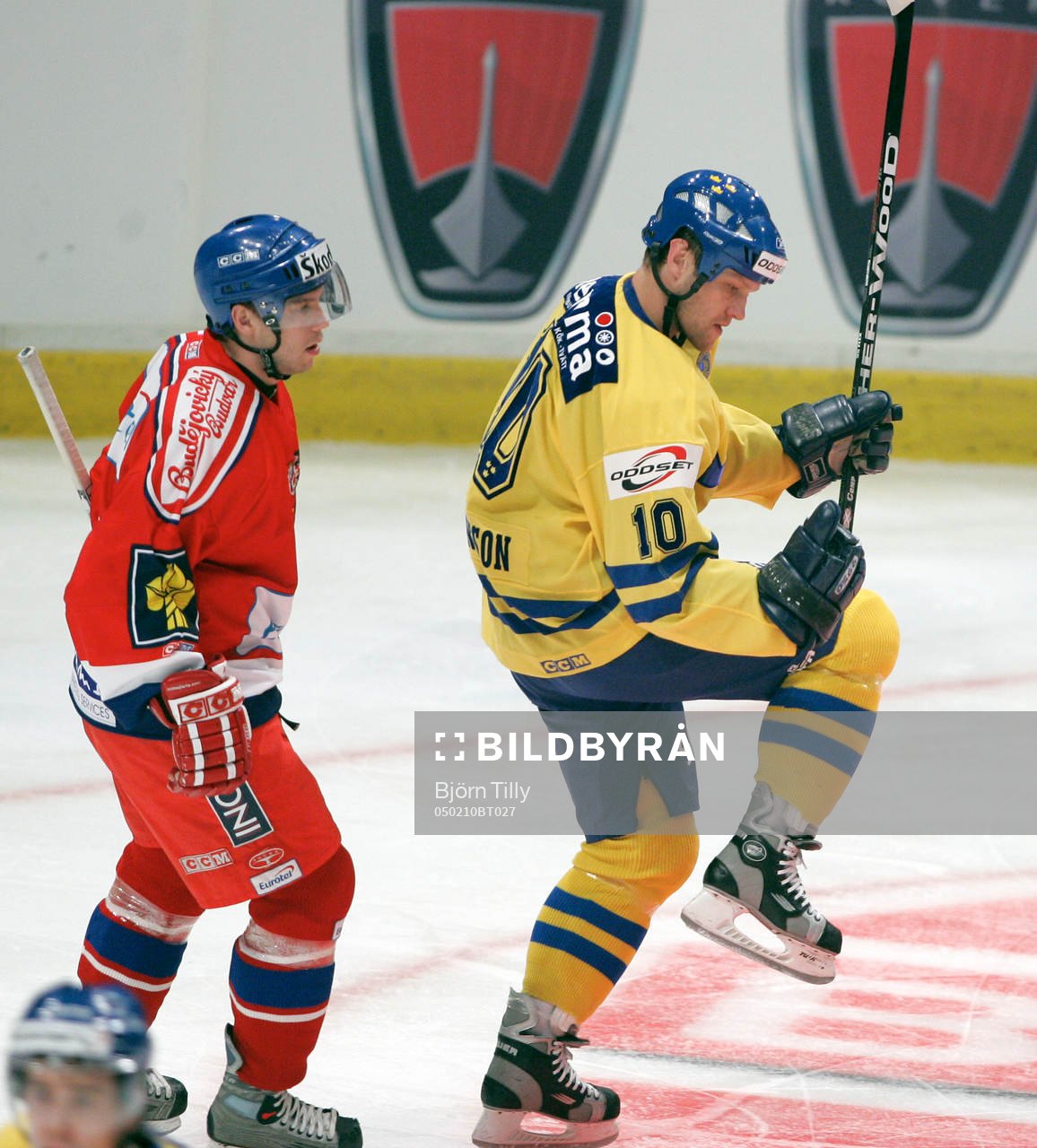 Andreas Johansson, Sverrige tvåmålsskytt