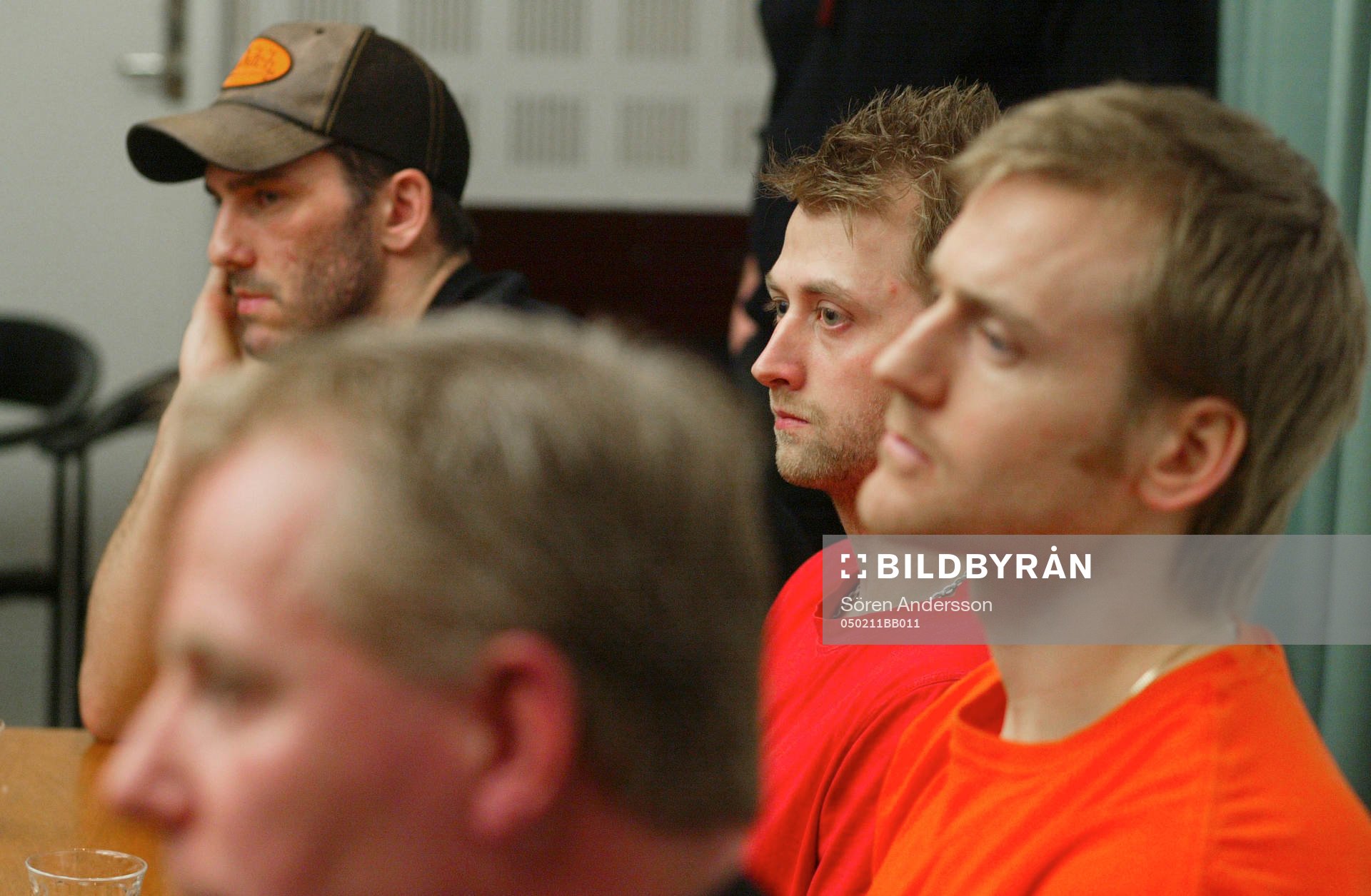 Andreas Lilja, Christian Huselius, Henrik Tallinder,