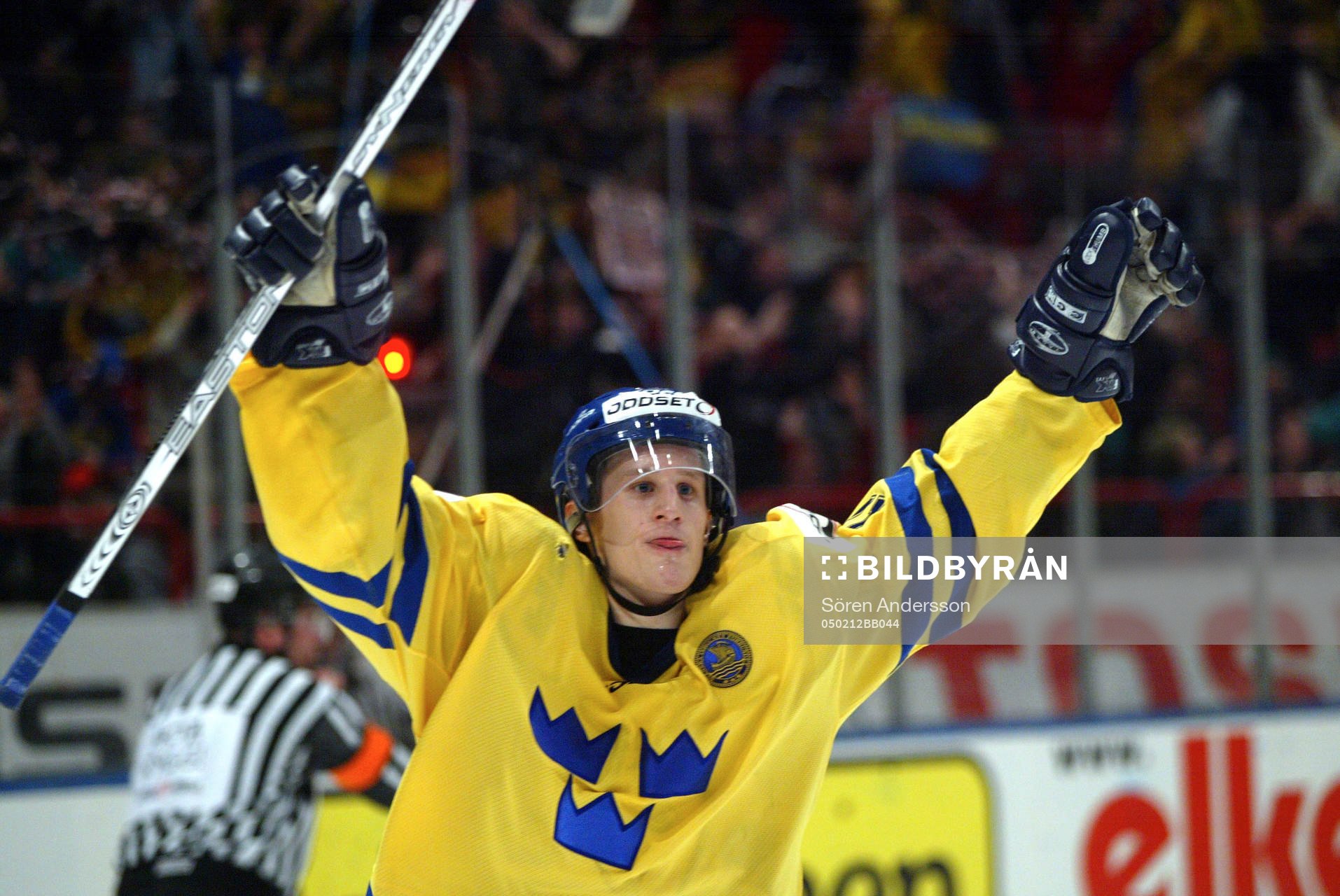 Jonathan Hedström, Sverige, jublar