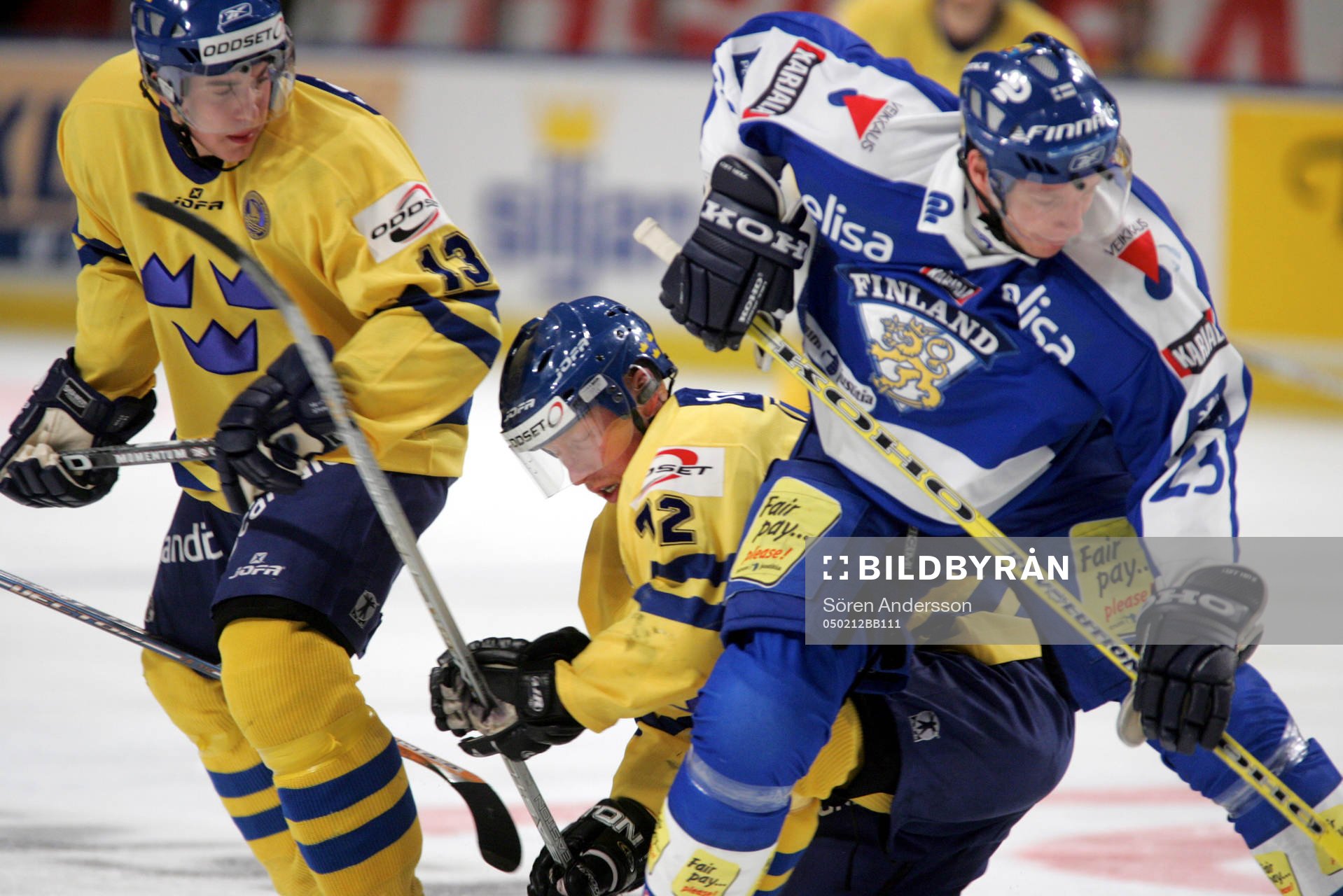 Mattias Weinhandl och Jörgen Jönsson, Sverige och Petri