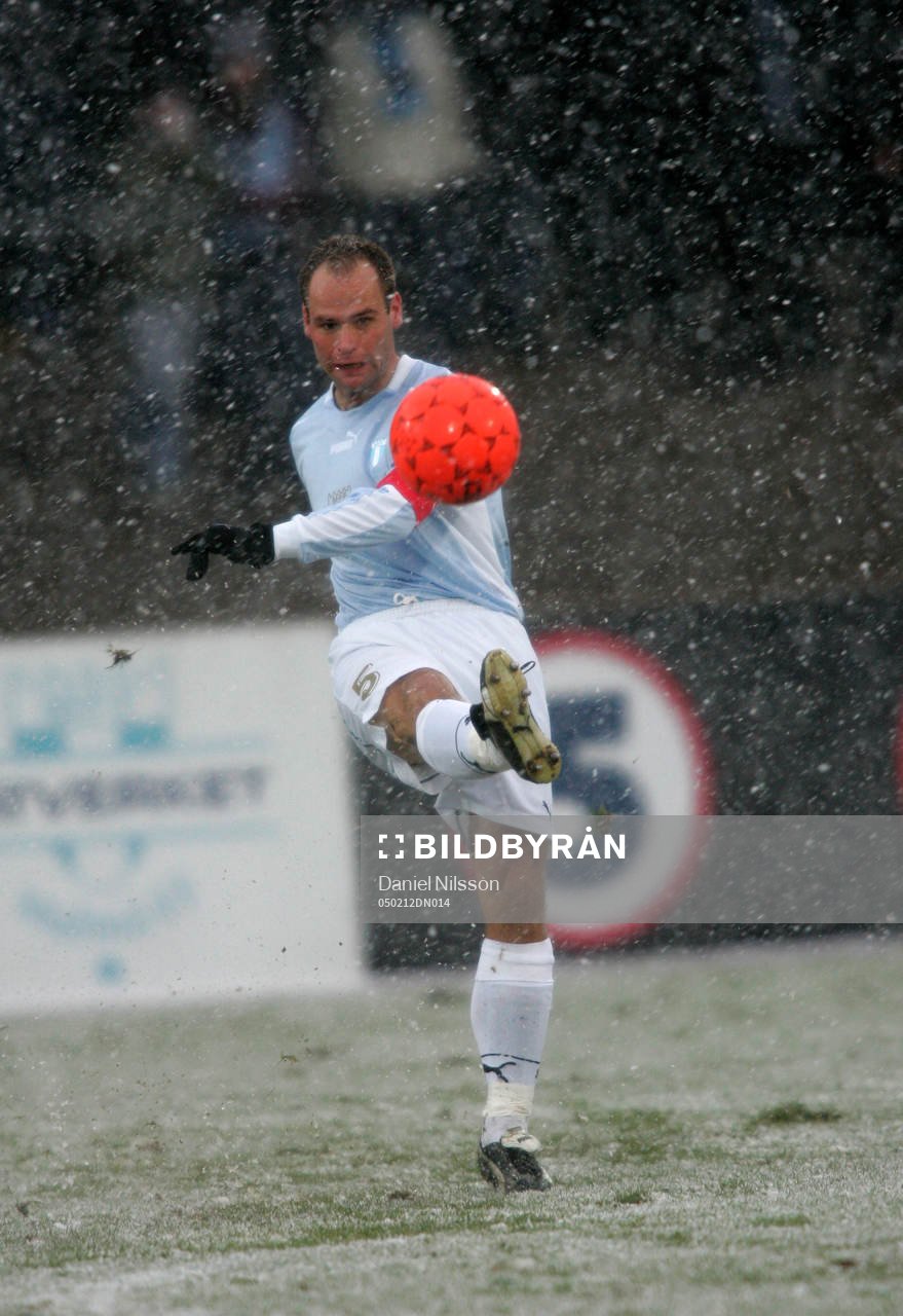 Fotboll, Royal Leauge, Malmö - Brann,  Tomas Olsson, Malmö
