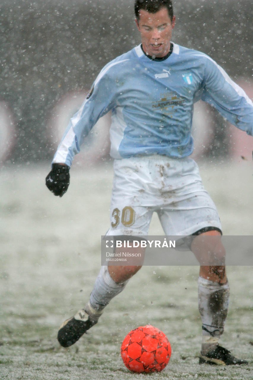 Fotboll, Royal Leauge, Malmö - Brann,  Daniel Andersson,