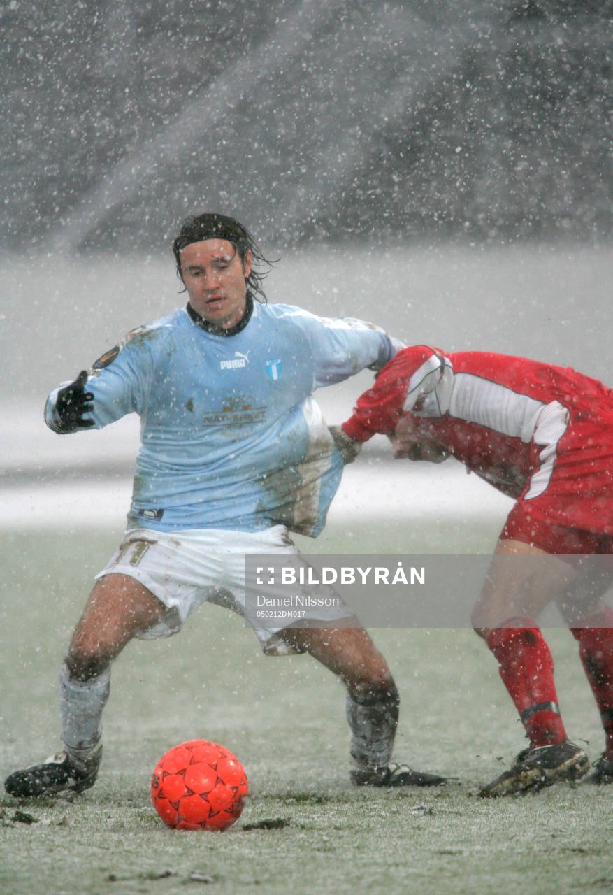 Fotboll, Royal Leauge, Malmö - Brann,  Yksel Osmanovski,