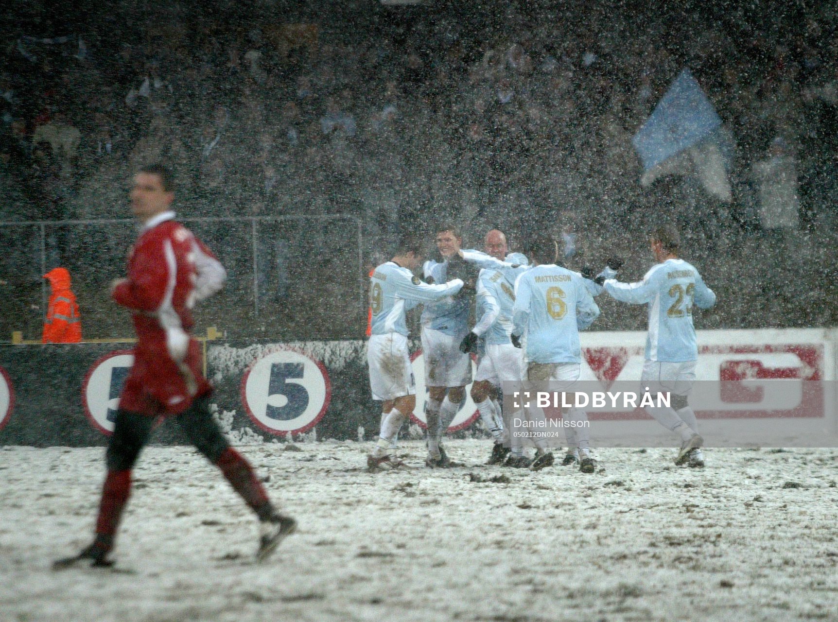 Fotboll, Royal Leauge, Malmö - Brann,  Malmö FF vann med