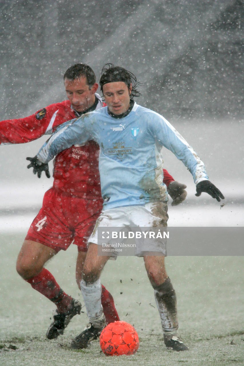 Fotboll, Royal Leauge, Malmö - Brann,  Yksel Osmanovski,