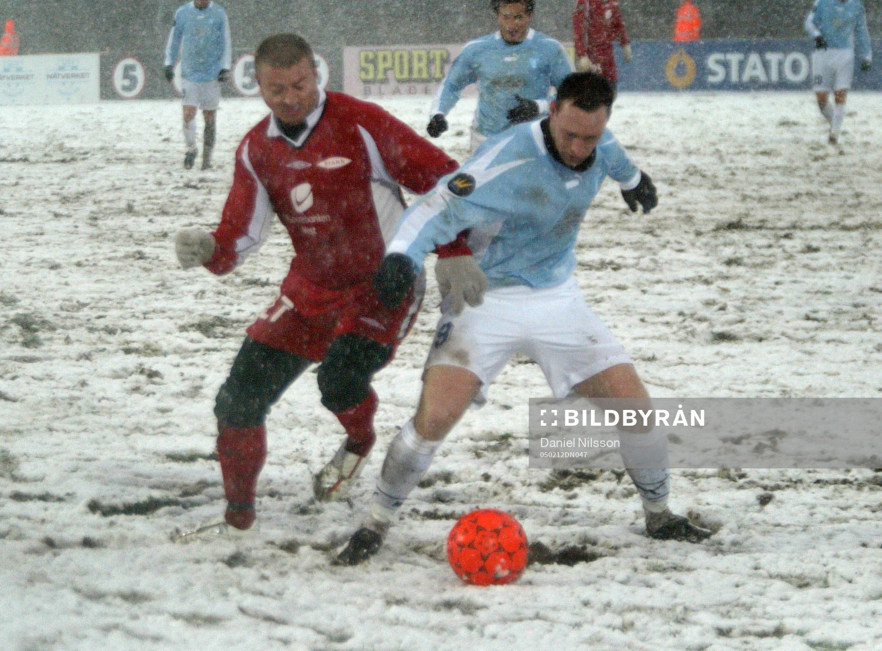 Fotboll, Royal Leauge, Malmö - Brann,  Niklas Skoog,