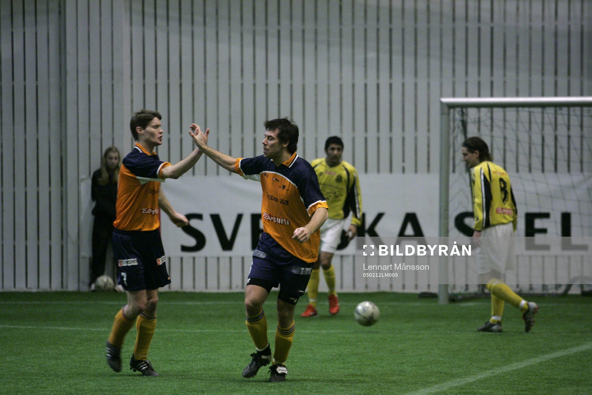 Fotboll, inomhus-SM, Bollnäs - Lund