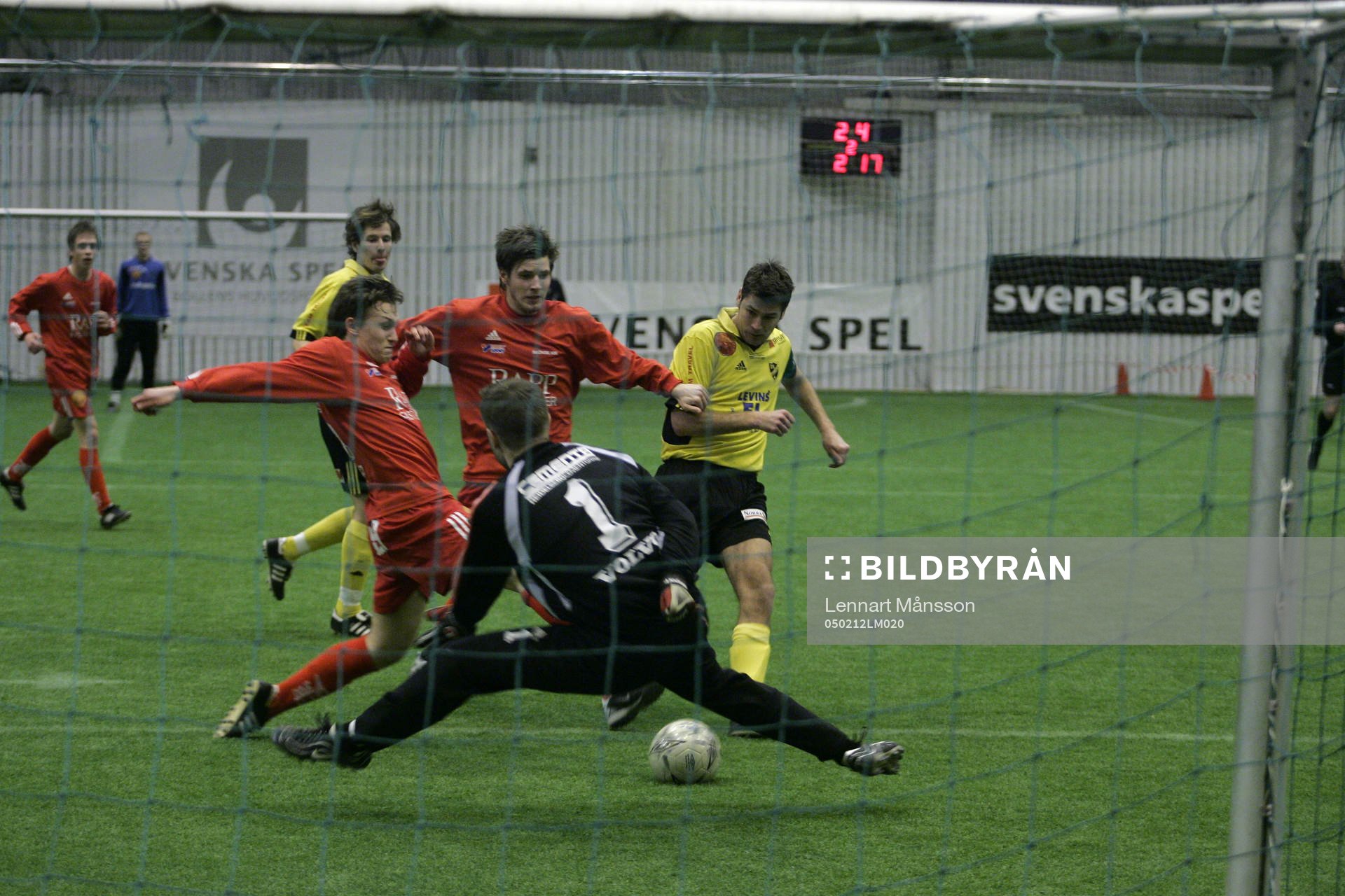 Fotboll, inomhus-SM, IFK Hässleholm - Skövde