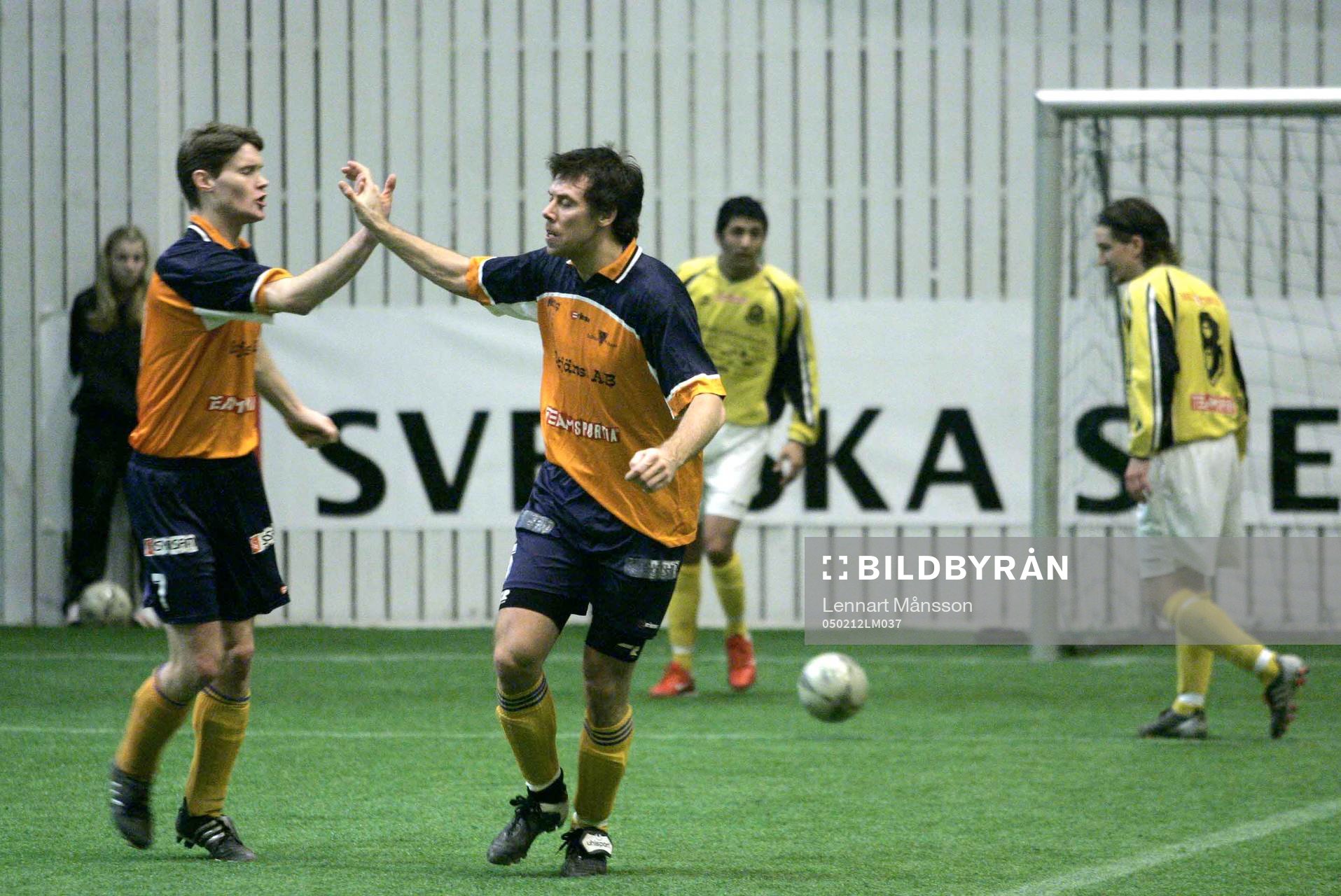 Bollnäs slog Lund med 5-4 och jublar över ett av målen