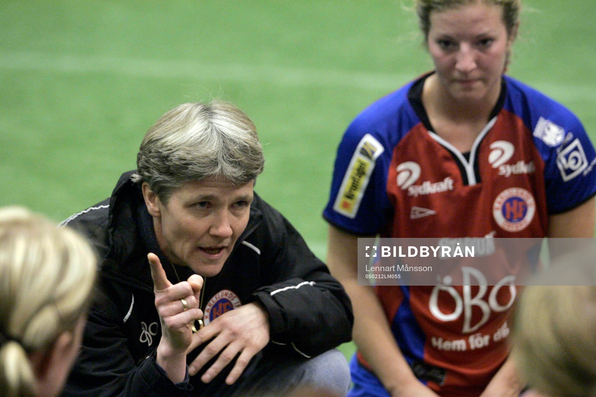 Dam, Örebro - Hammarby. Pia Sundhage