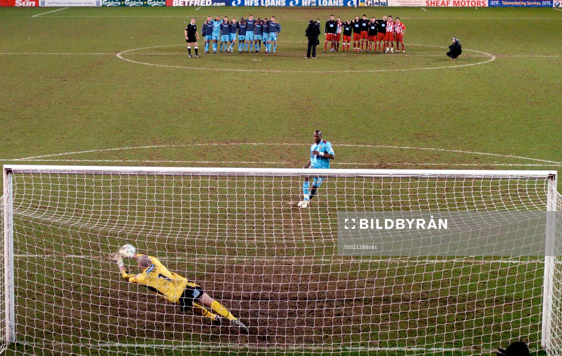 Fotboll, Engelsk, FA Cup, Sheffield United - West Ham
