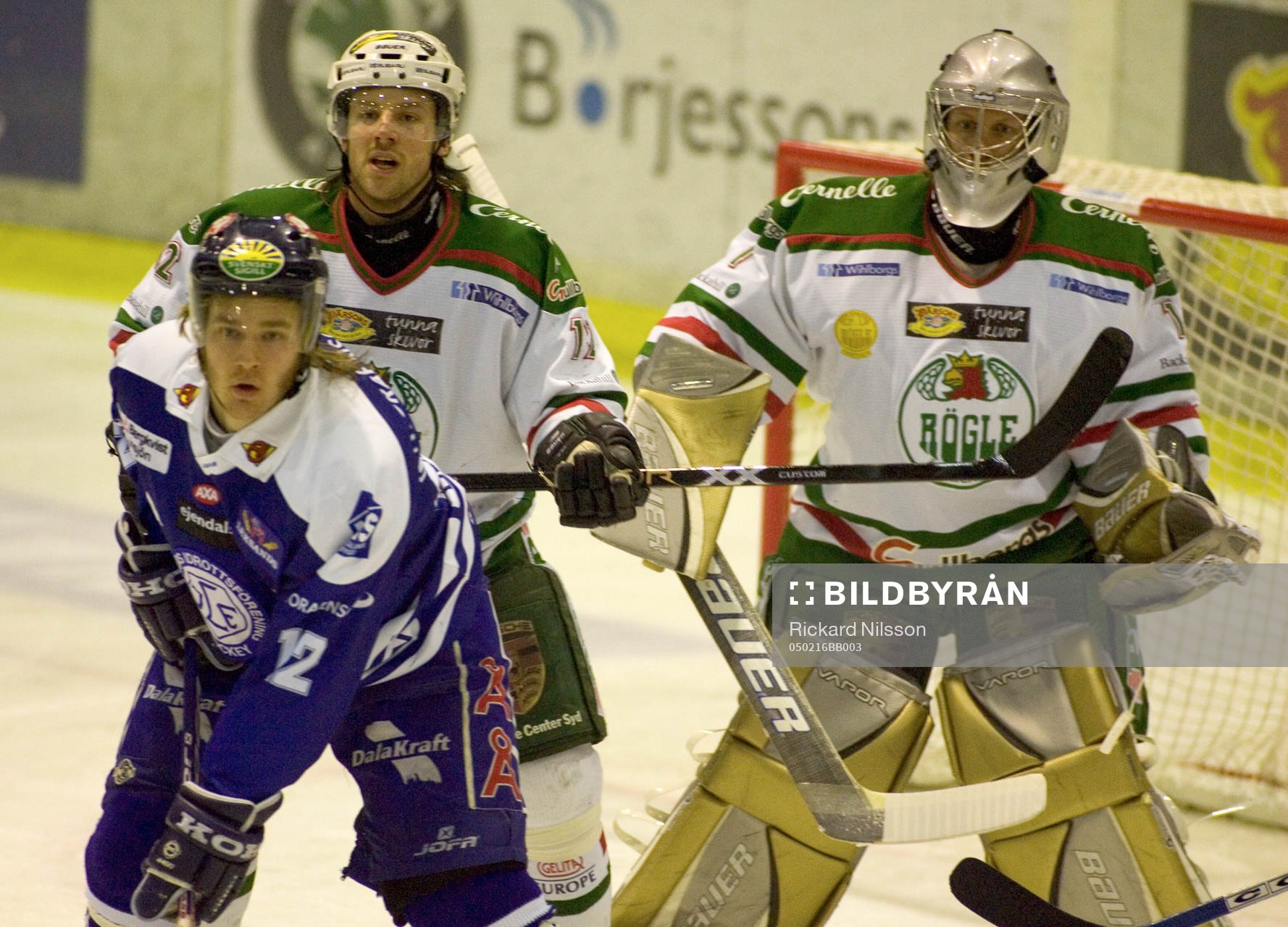 Jens Bergenström, Leksand. Daniel Josefsson och Magnus