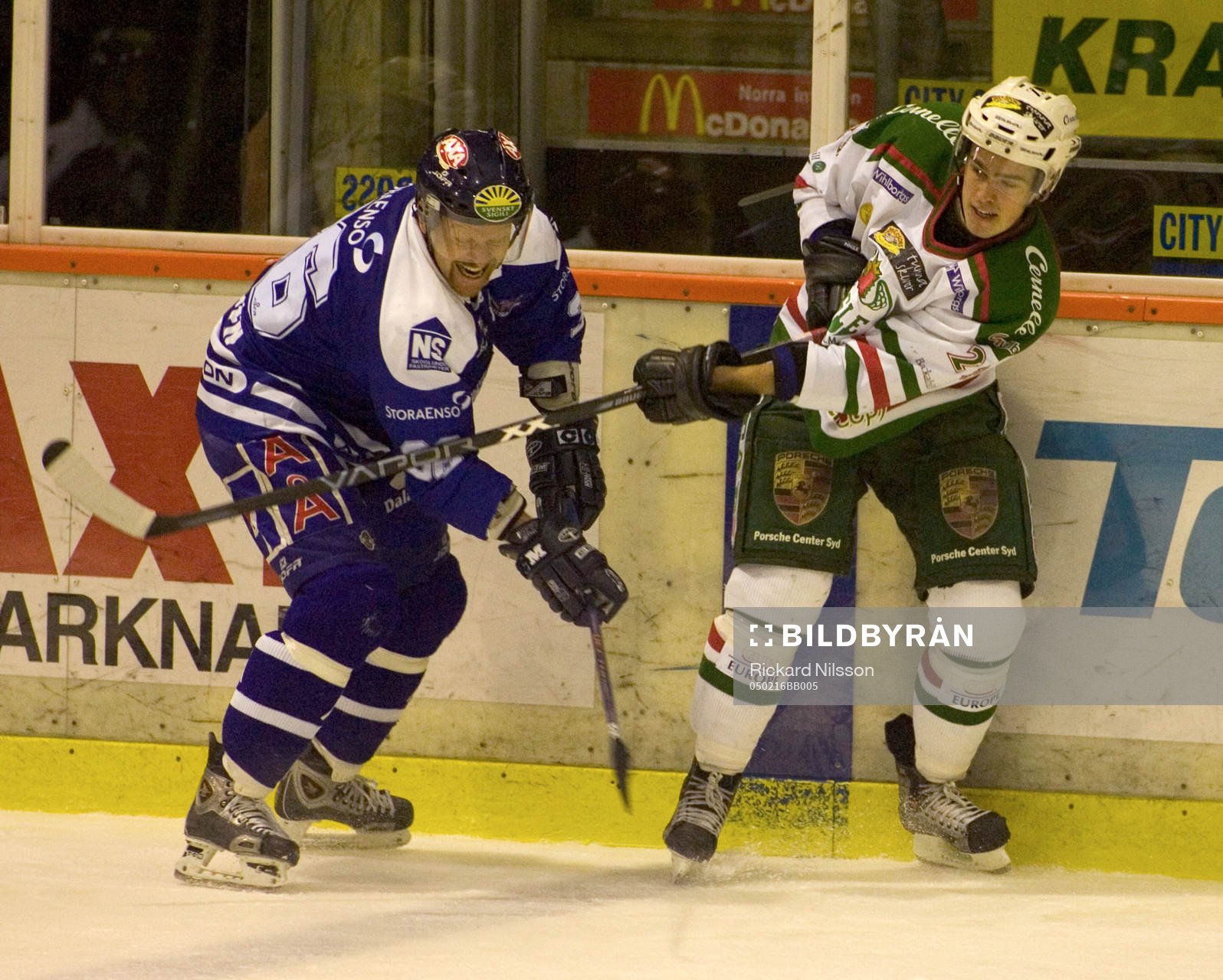 Johan Rosen, Leksand och Mikael Johansson, Rögle