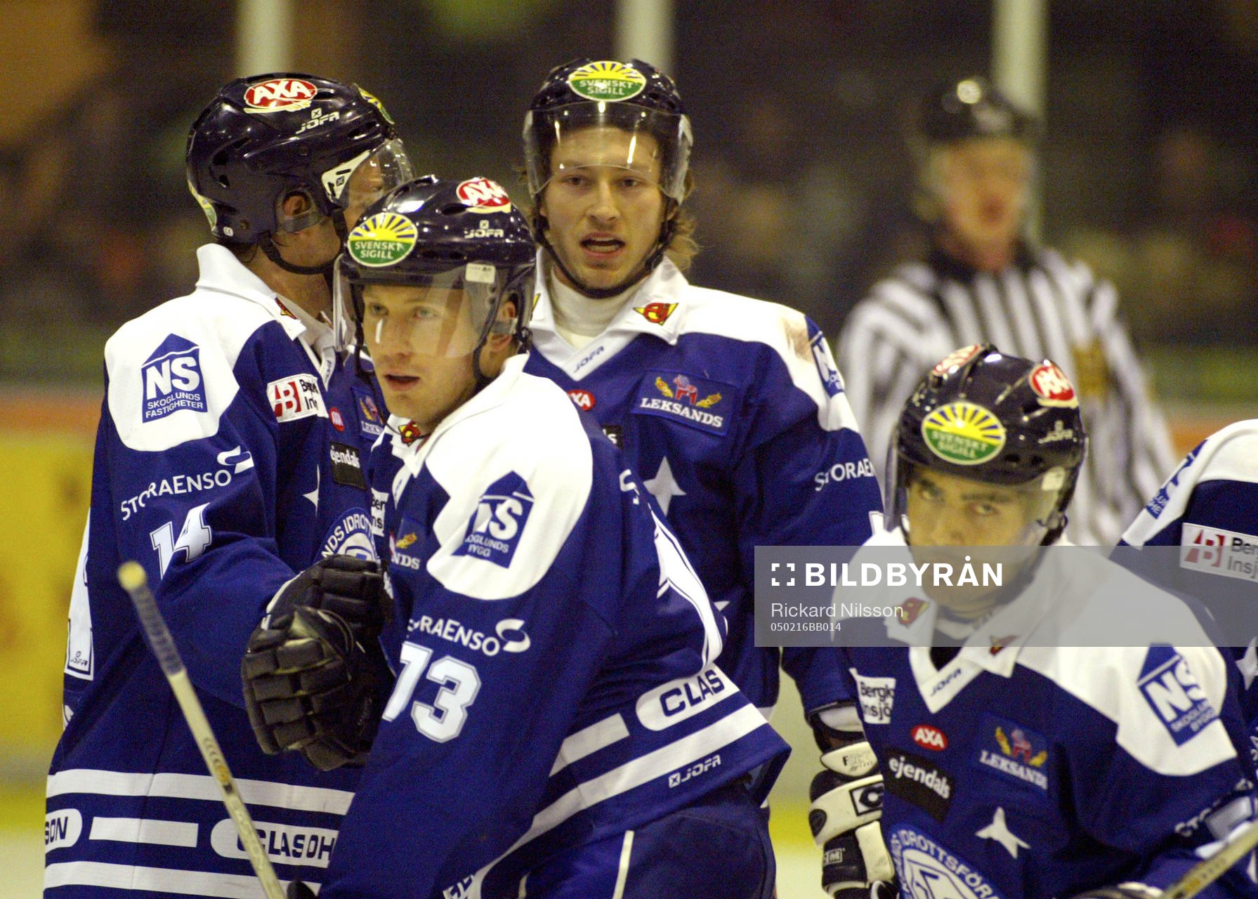 Michael Ryder, Magnus Österby och Francis Bouillon,