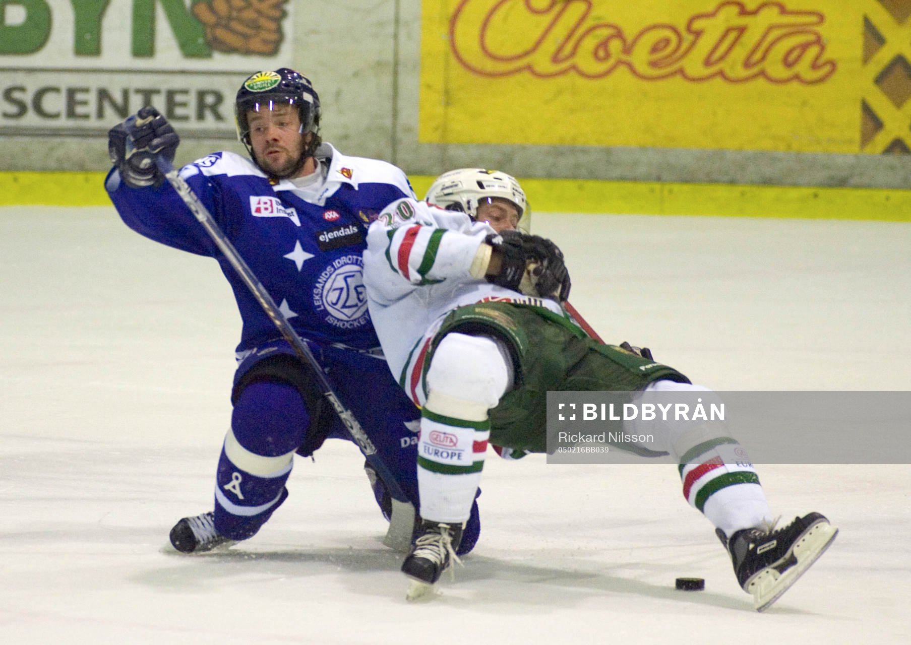 Stefan Bemström, Leksand och Pelle Svensson, Rögle