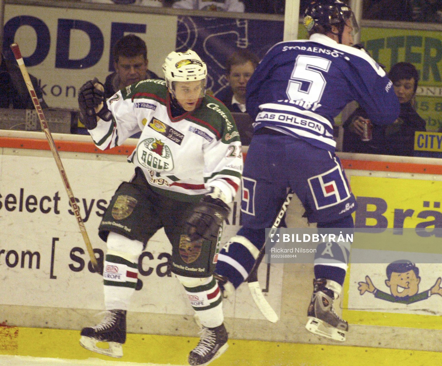 Mattias Carlsson, Rögle och Magnus Österby, Leksand