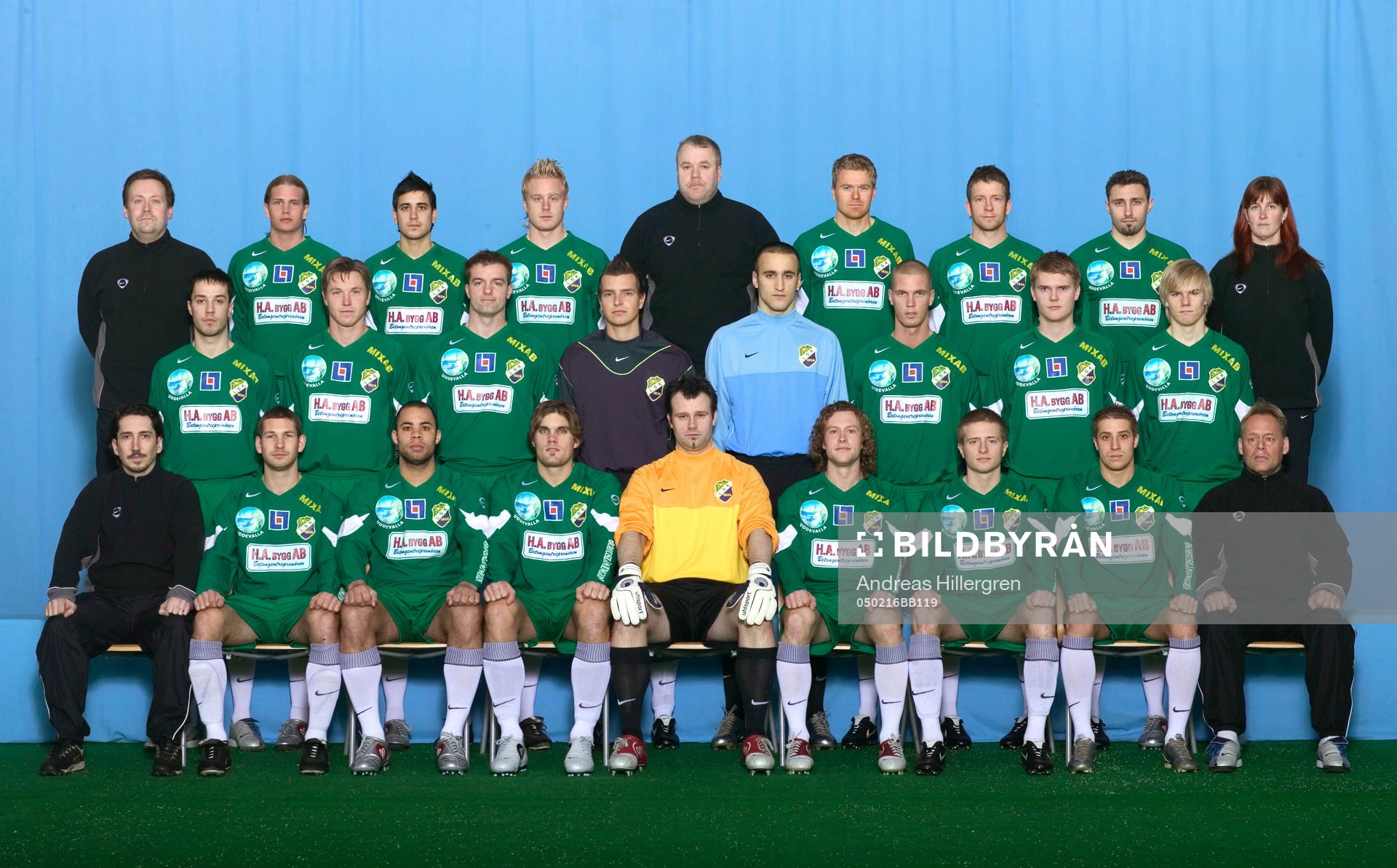 Fotboll, Superettan, Lagbild, Ljungskile