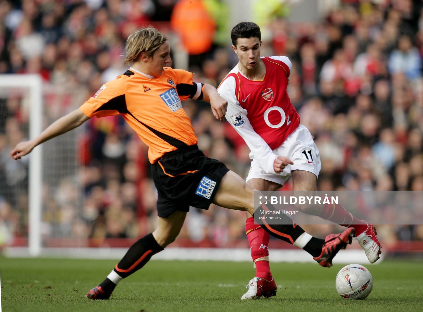 Fotboll, FA-Cupen (Engelsk Cup), Arsenal v Sheffield United