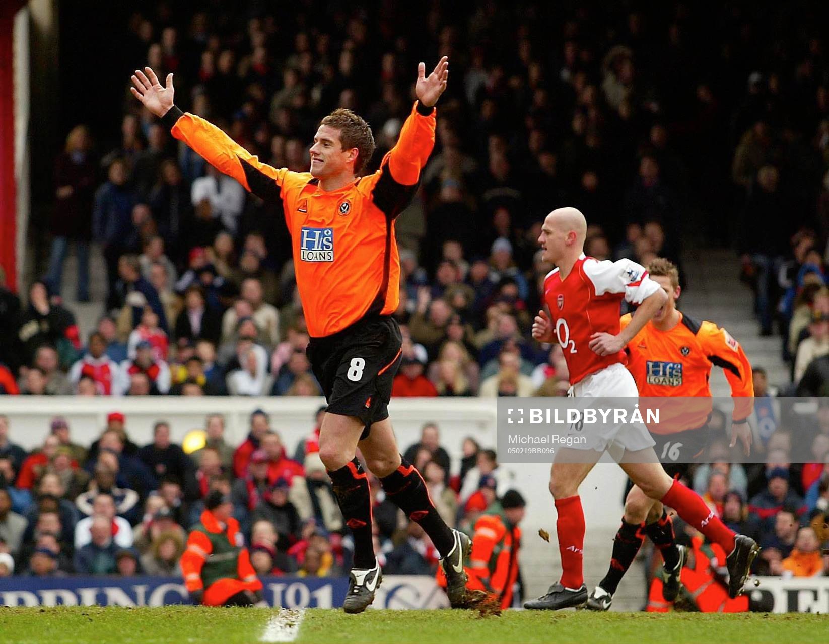 Fotboll, FA-Cupen (Engelsk Cup), Arsenal v Sheffield United