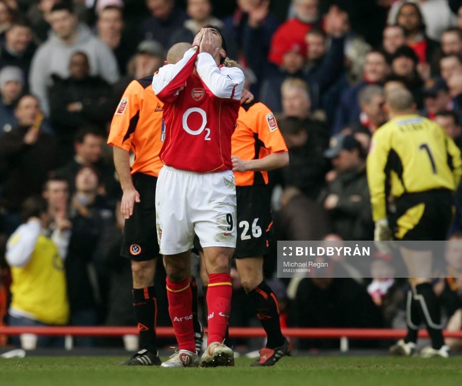 Fotboll, FA-Cupen (Engelsk Cup), Arsenal v Sheffield United