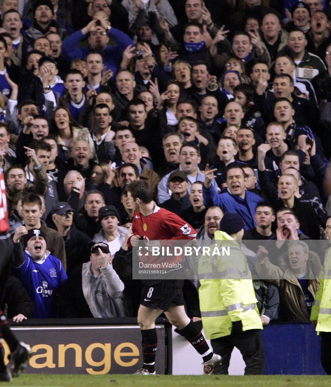 Fotboll, FA-Cupen (Engelsk Cup), Everton v Manchester