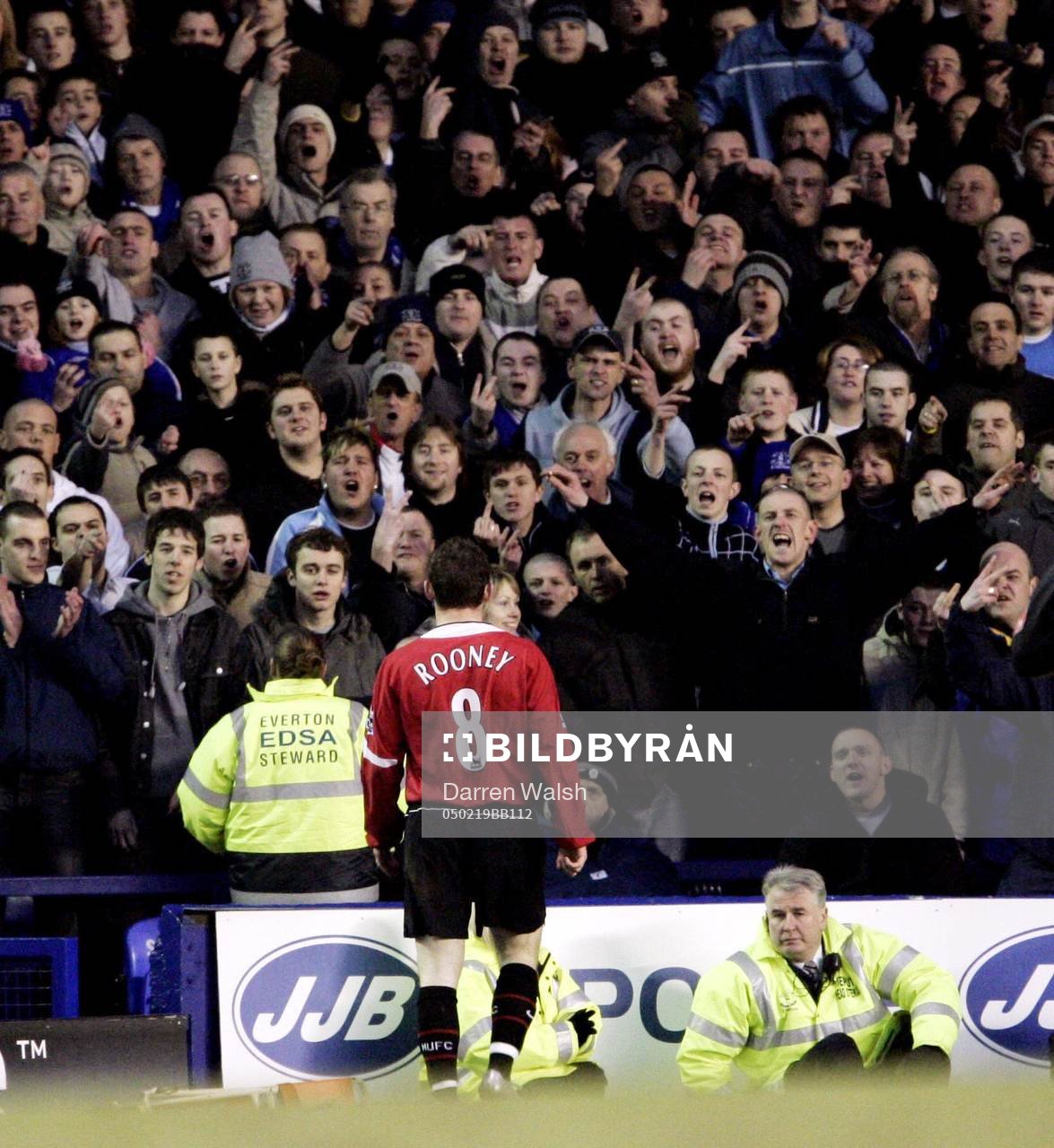 Fotboll, FA-Cupen (Engelsk Cup), Everton v Manchester
