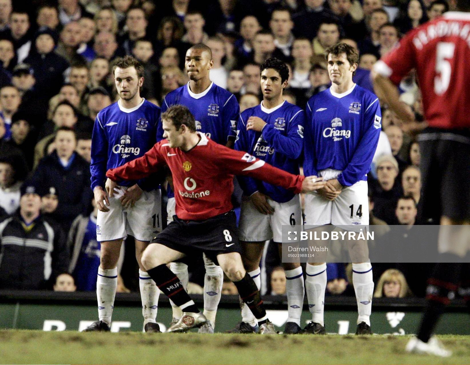 Fotboll, FA-Cupen (Engelsk Cup), Everton v Manchester