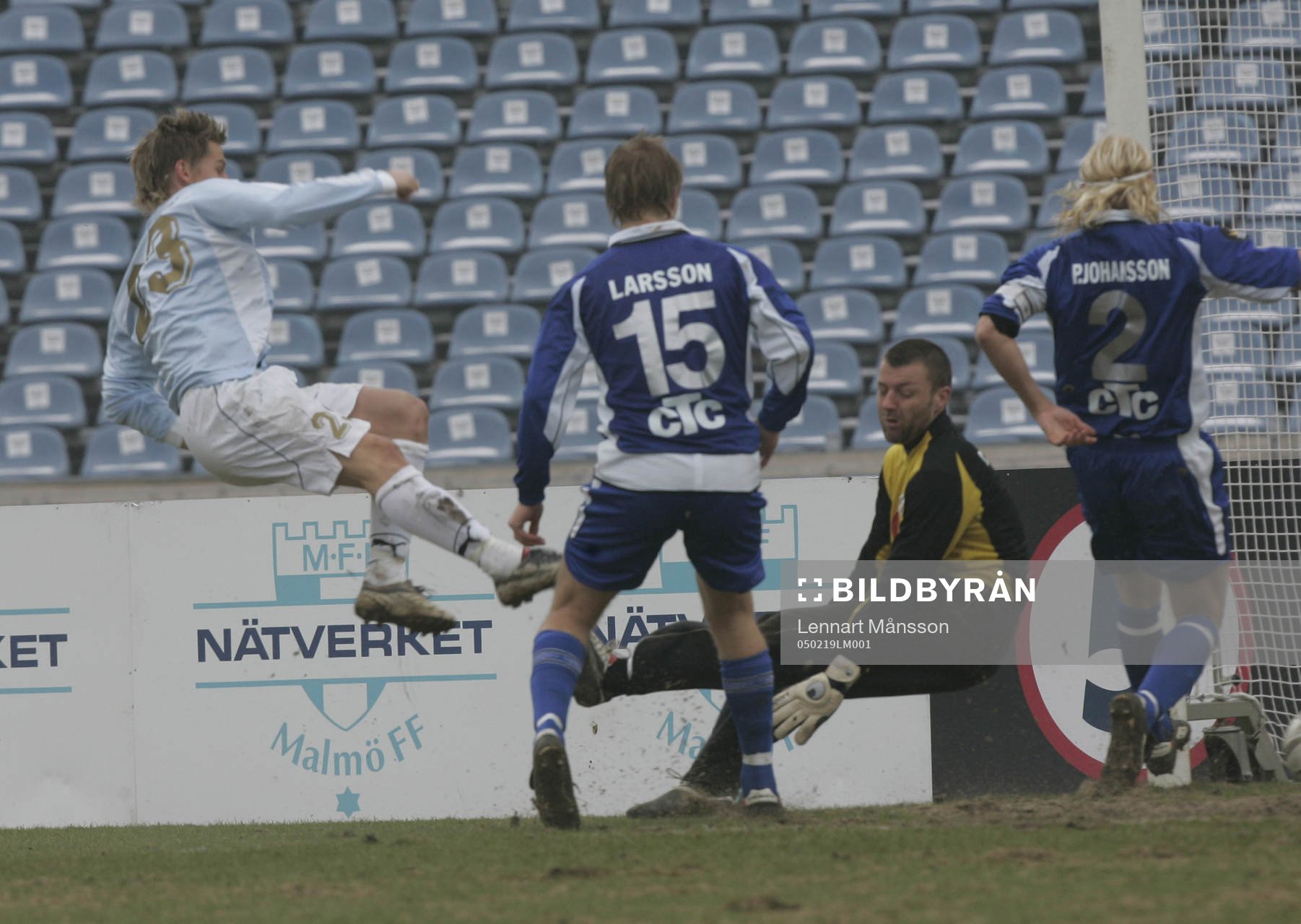 Markus Rosenberg, Malmö skjuter segermålet förbi Conny