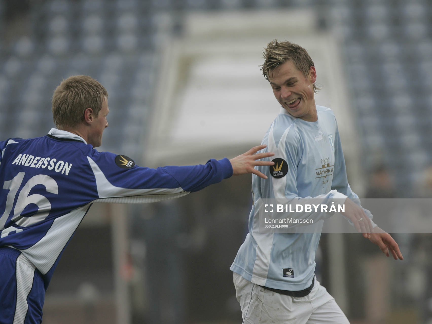 Magnus Andersson, Halmstad och Markus Rosenberg, Malmö