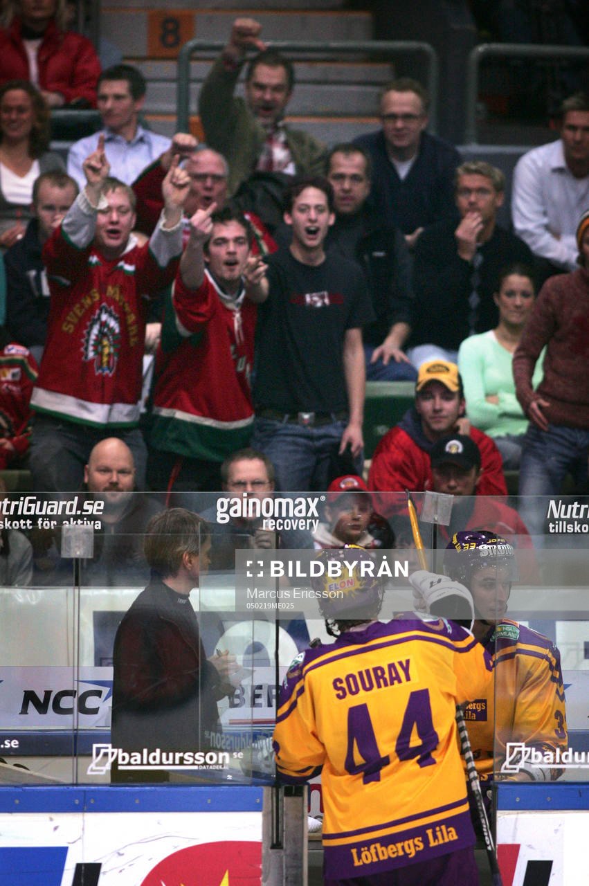 Zdeno Chara och Sheldon Souray, Färjestad blev utbuade