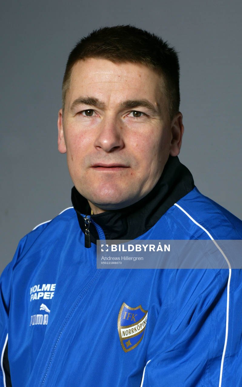   Erkki Sandberg (målvaktstränare).
© Bildbyrån - 27950