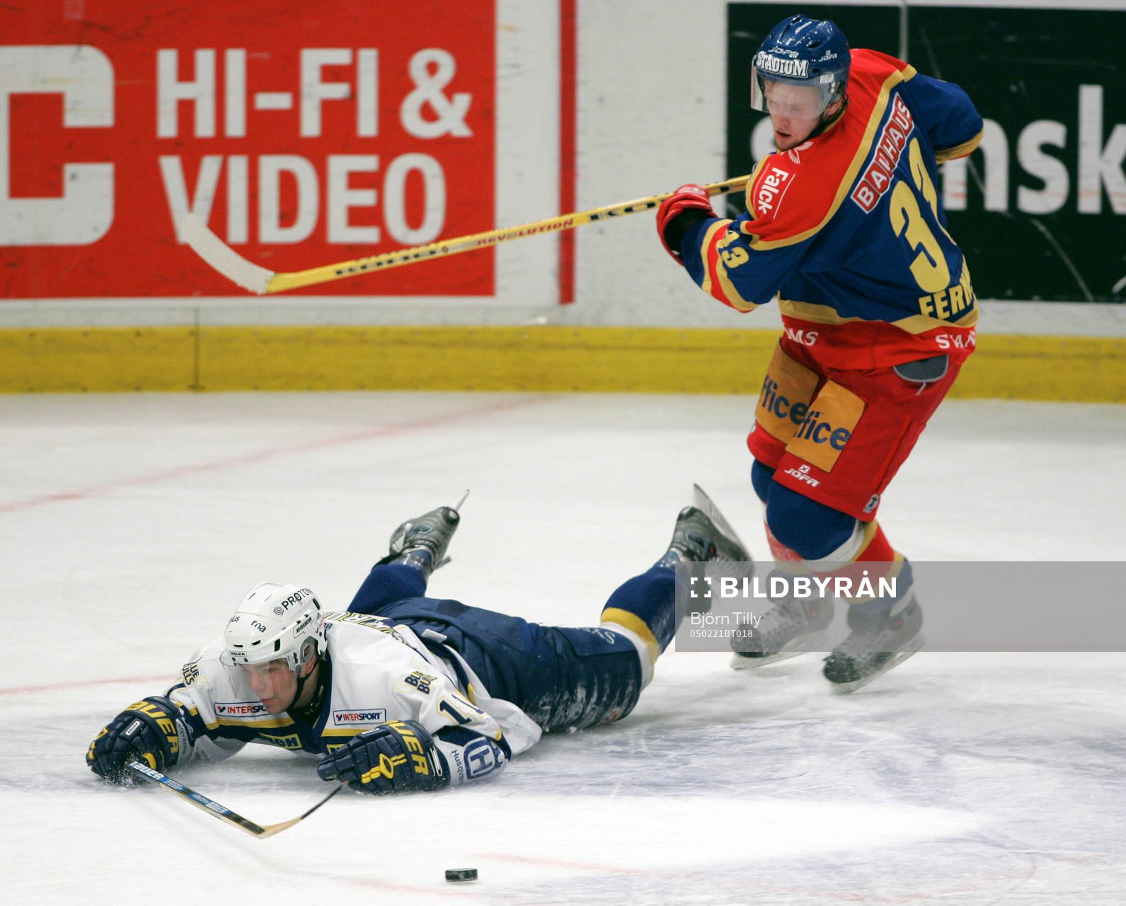 Daniel Fernholm, Djurgården och Per-Åge Skröder, HV71