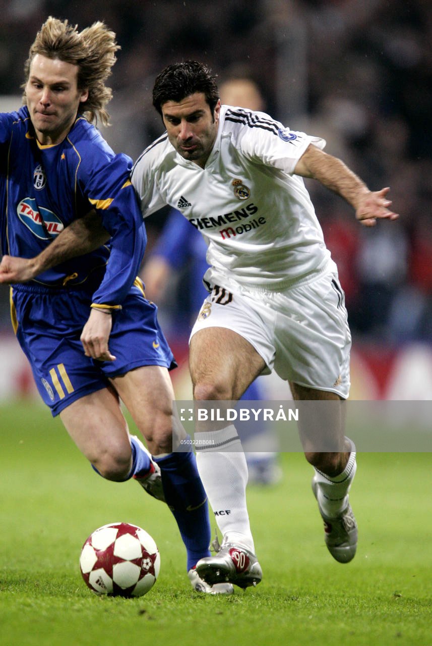 Fotboll, Luis Figo, Real Madrid