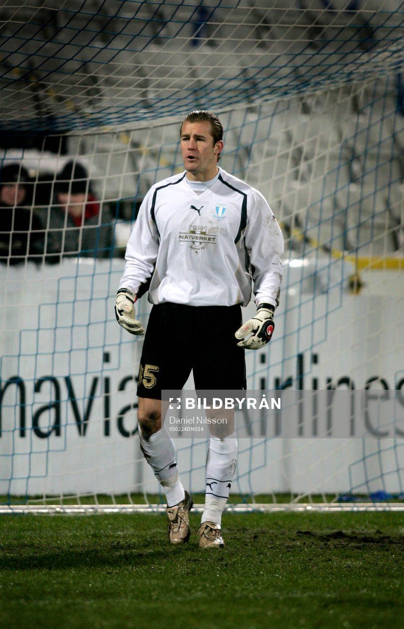 Fotboll, Royal Leauge, Lee Baxter (målvakt) Malmö