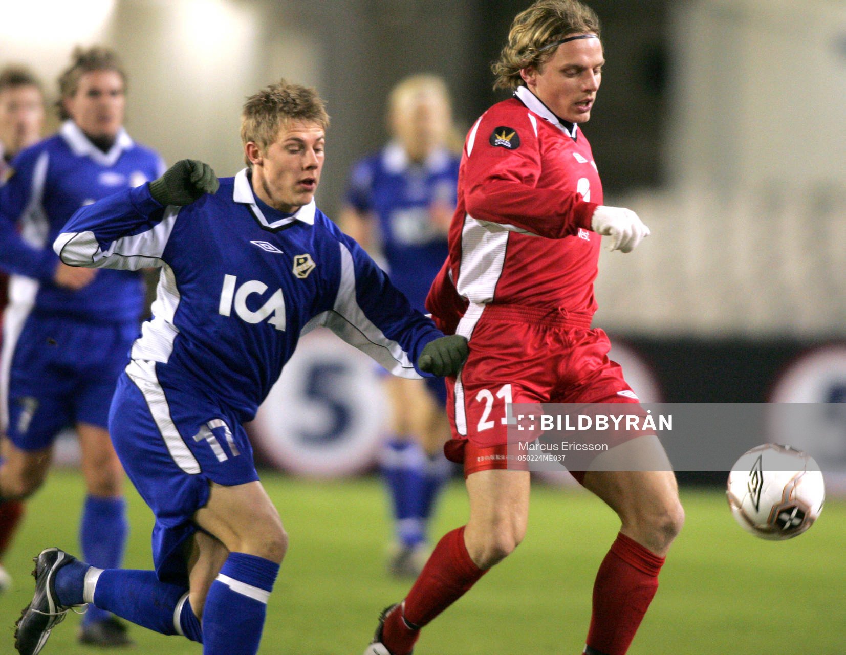 Patrik Ingelsten, Halmstad och Kristjan Sigurdsson, Brann