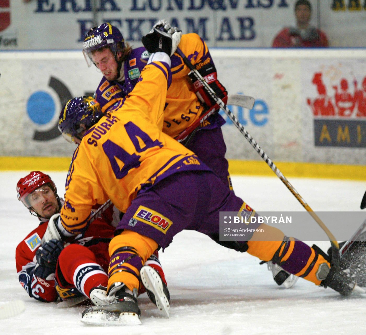 Scott Thornton, Södertälje och Sheldon Souray, Färjestad