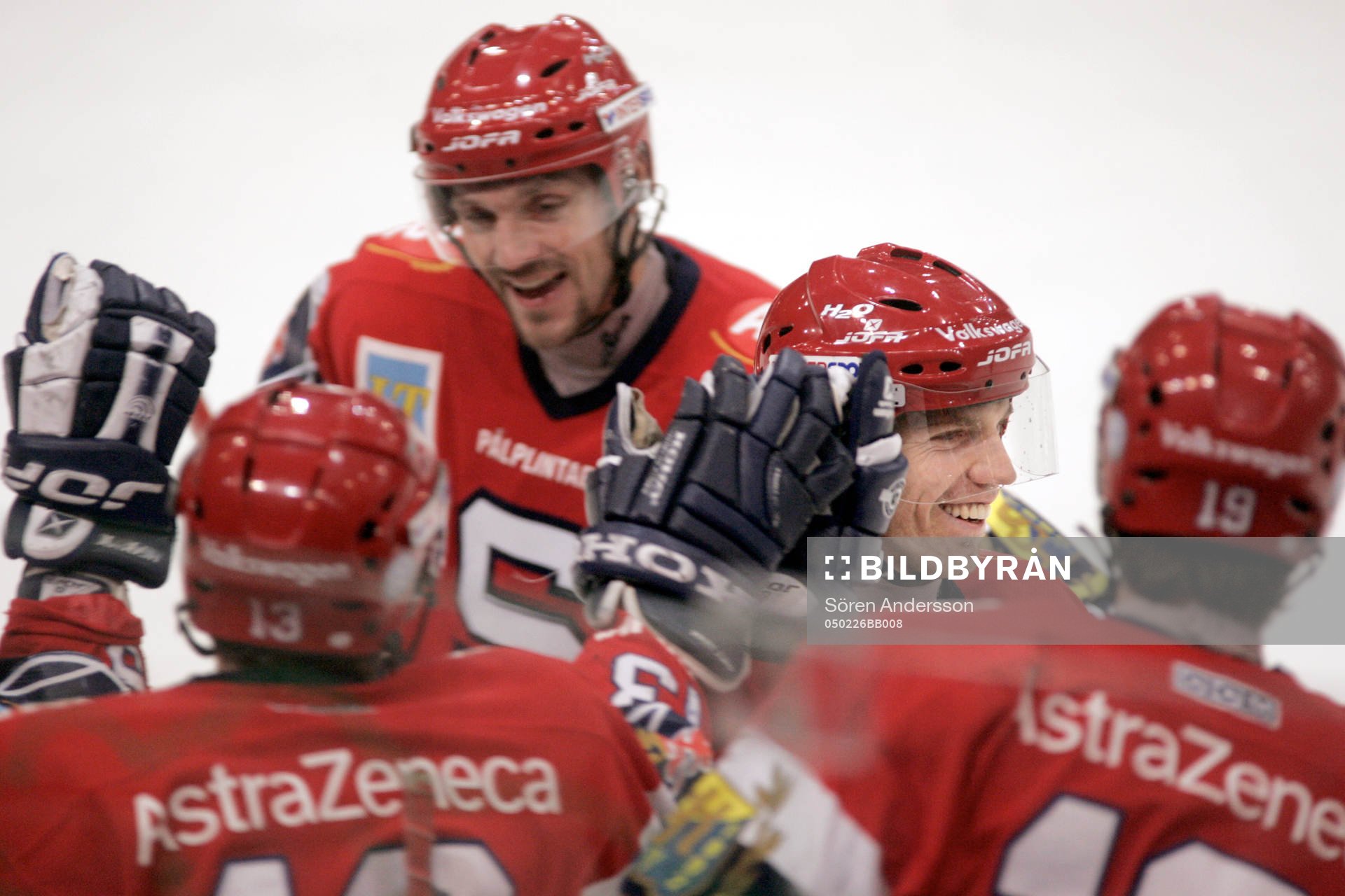 Mikael Samuelsson, Södertälje, jublar