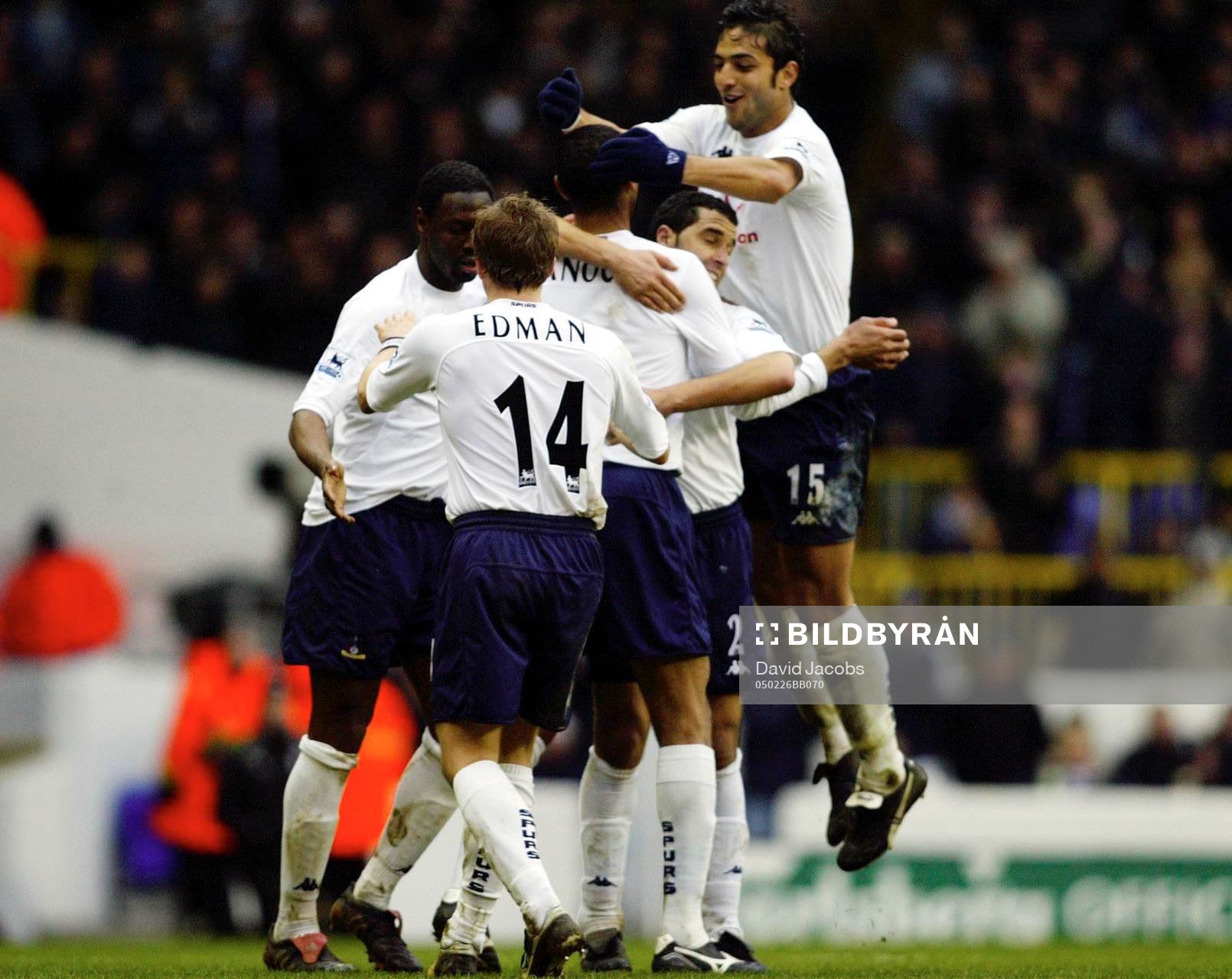  Frederic Kanoute, Tottenham (Jubel)