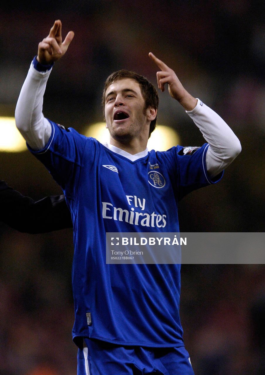  Chelsea's Joe Cole (Jubel)