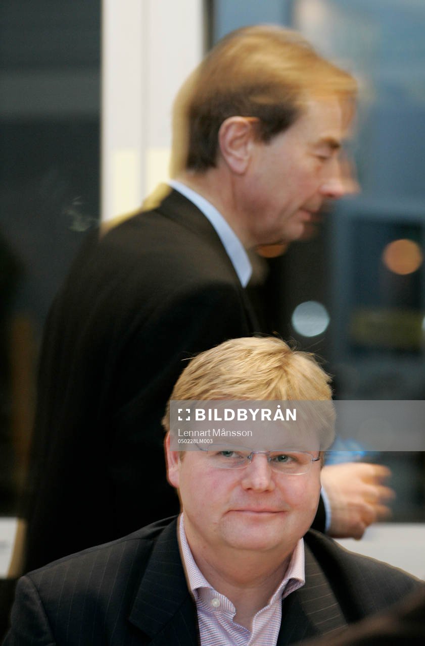 Tom Prahl bakom Peter Swärdh