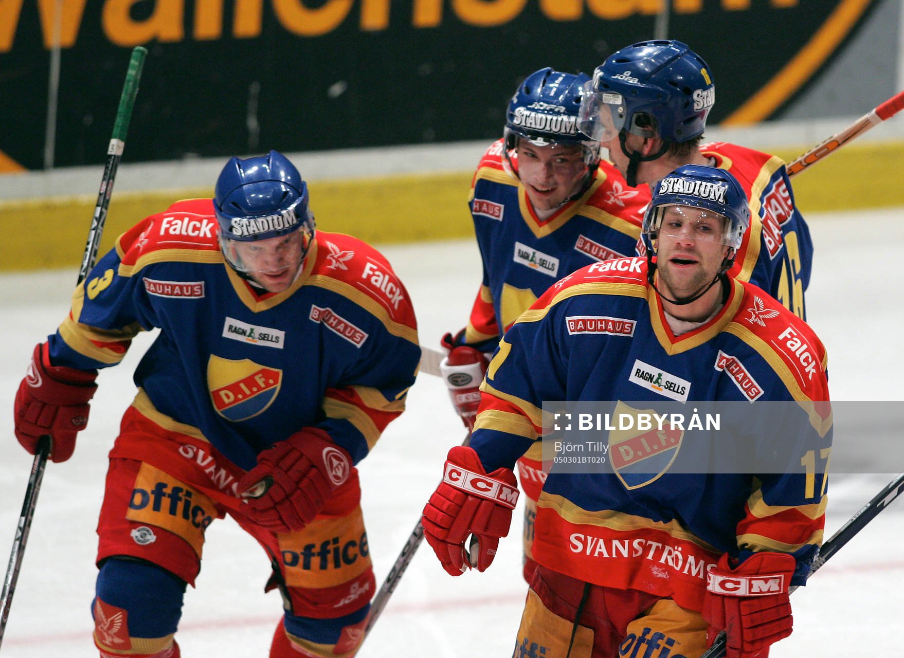 Nils Ekman, Robert Nilsson, Nichlas Falk och Marcus Nilson,