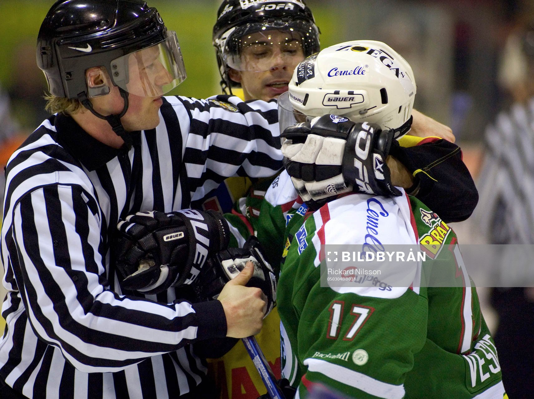 Rikard Ekström, Västerås, Ryan Vesce, Rögle och Niklas