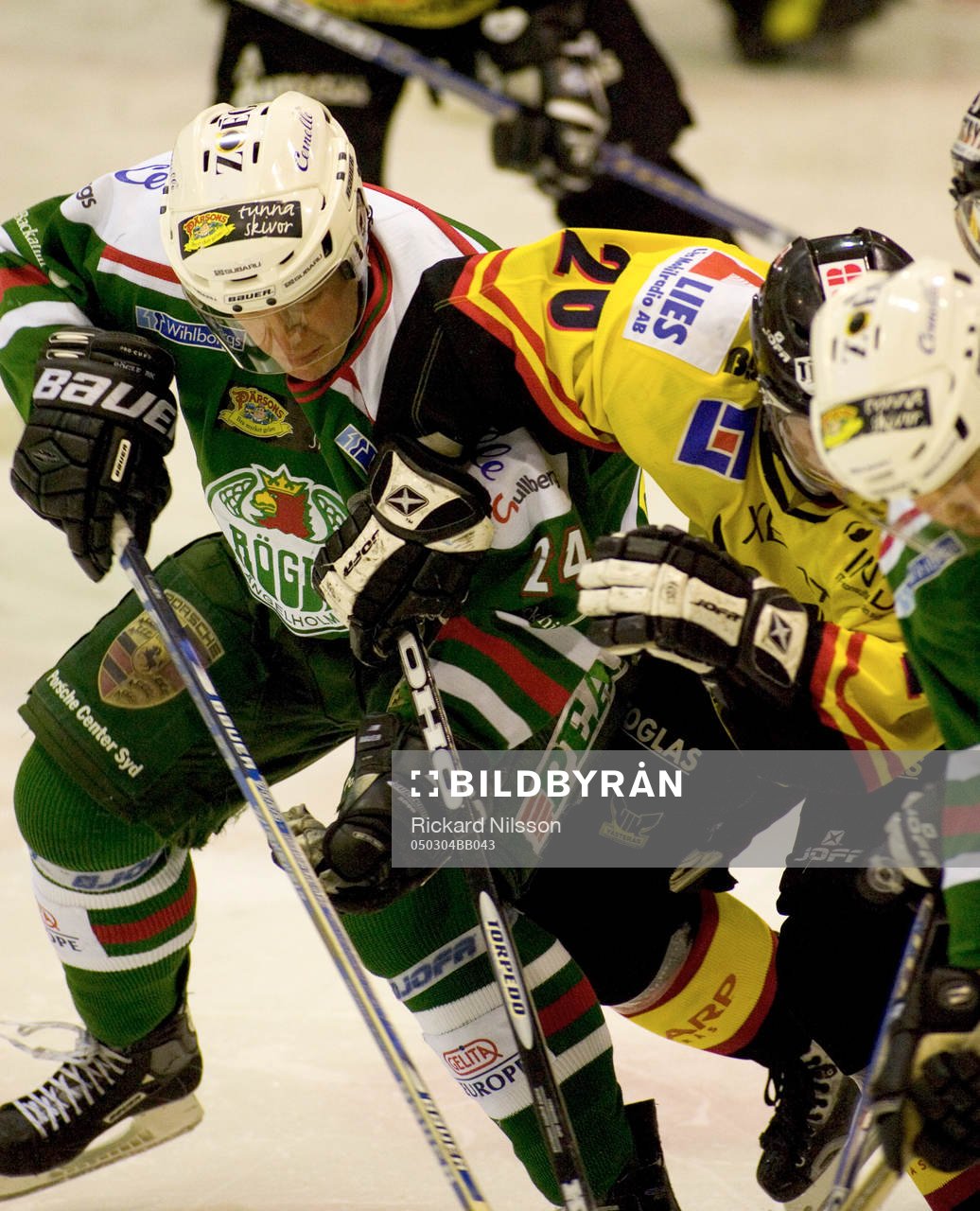 Björn Linden, Rögle och Per Gustafsson, Västerås